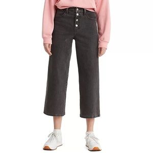 |Levi’s| Mile High Cropped Wide Leg Jeans, 30